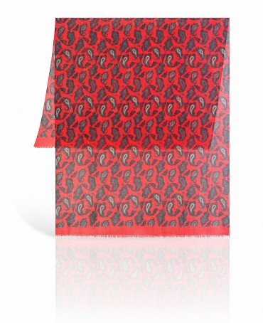 Палантин Унисекс W55.P2-SKOP140/POPPY